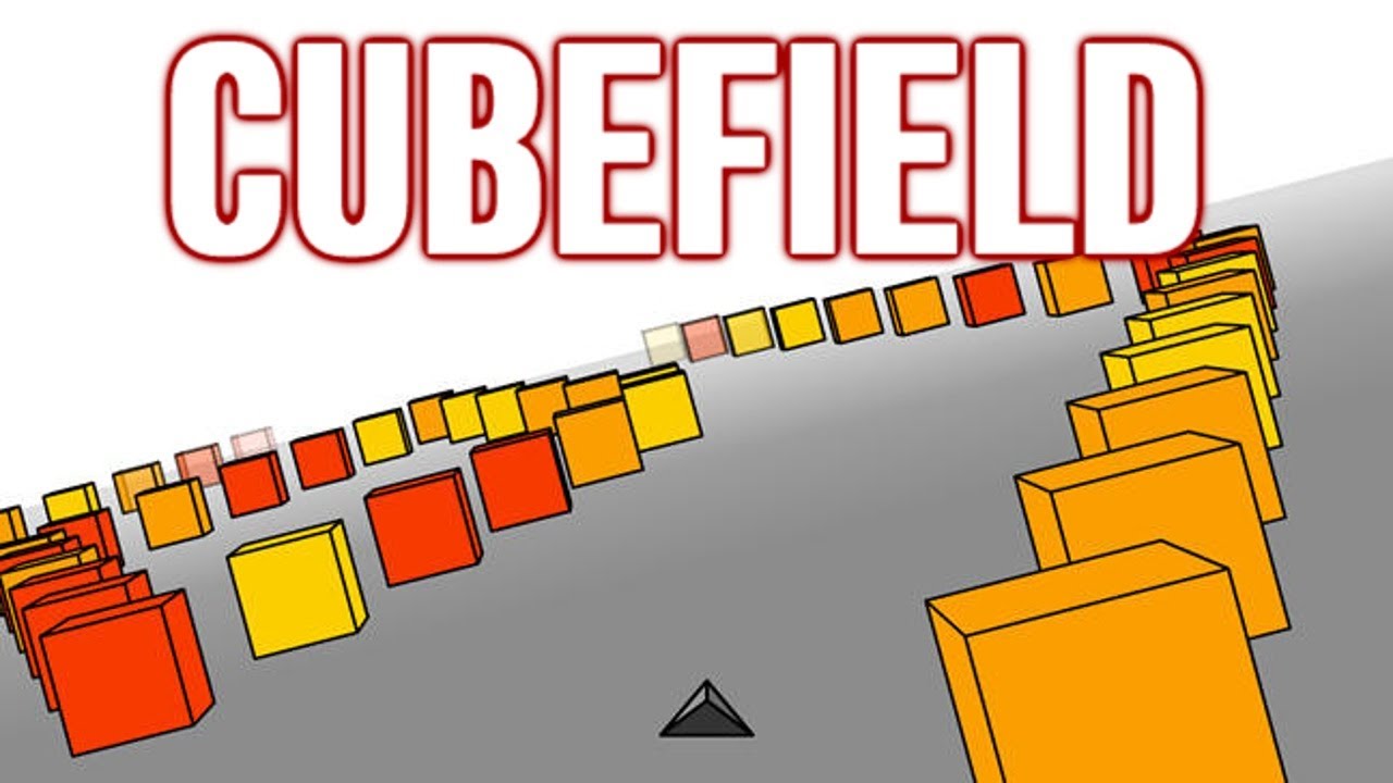 Pyramid + Field of Cubes = Addictive Game Called Cubefield